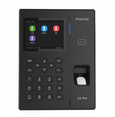 Anviz C2 Pro Fingerprint und RFID Zeiterfassungssystem