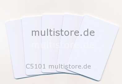 Evolis Rewritable Cards 0,76mm blau