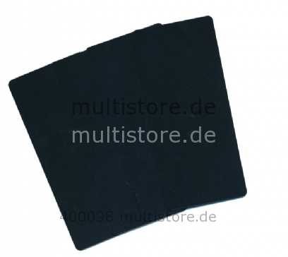 Plastikkarten schwarz matt 120 X 54 mm 0,76mm