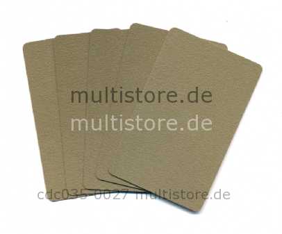 Plus Card Red gold beidseitig Plastikkarten