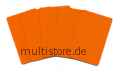 Plus Card Orange eingefärbte PVC Plastikkarten